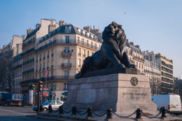 Auguste-Bartholdi;Bartholdi;Denfert-Rochereau;Frédéric-Auguste-Bartholdi;Kaleidos;Kaleidos-images;Lion-de-Belfort;Lion-of-Belfort;Lions;Monuments;Paris;Tarek-Charara